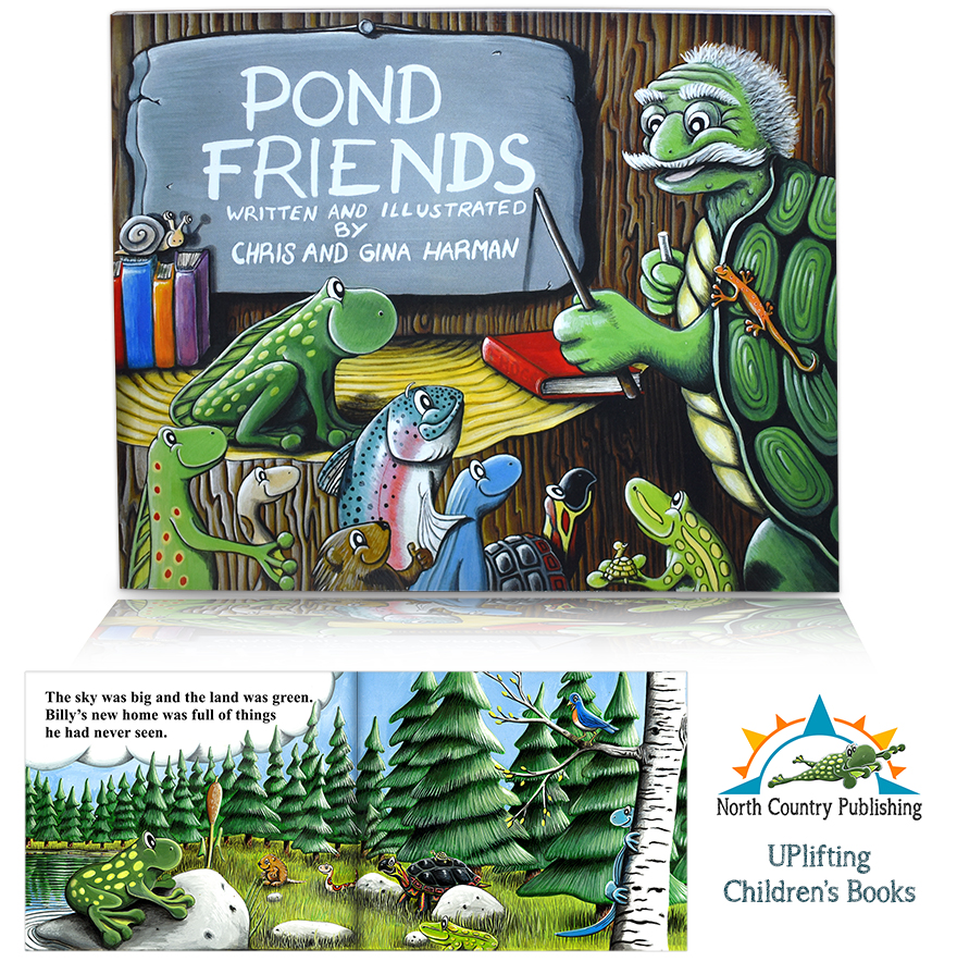 Children's Books Frogs, Children's Books on Friendships, MI Children's Book Authors , MI Children's Books, Children's Books on Frogs